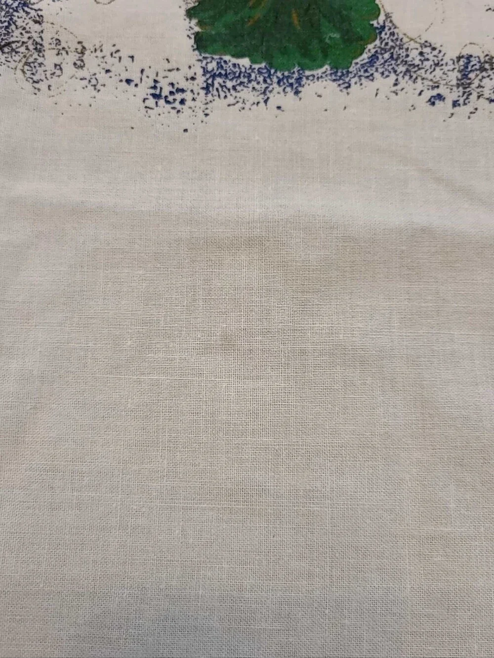 Vintage Festive Christmas Snowman Holiday Border Tablecloth
